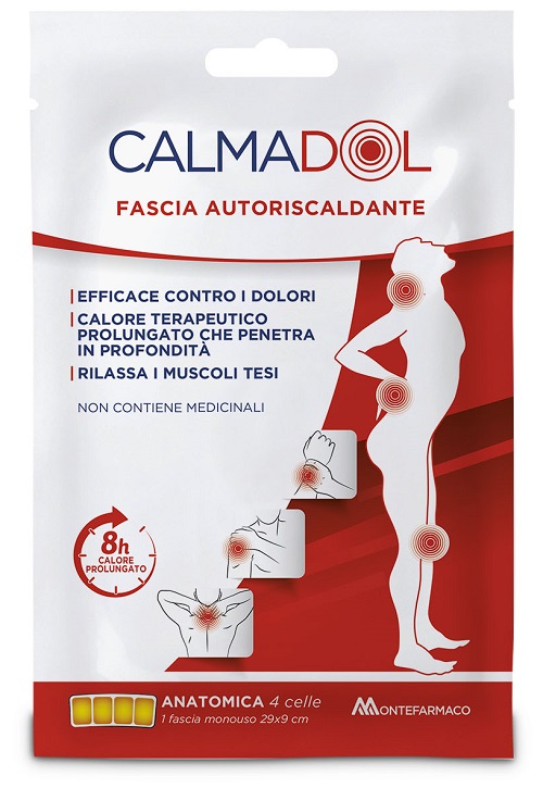 CALMADOL FASCIA AUTORISCALDANTE LOMBARE 1 PEZZO - maxifarmacia.it