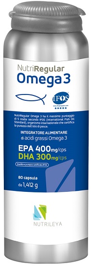 NUTRIREGULAR OMEGA 3 80 CAPSULE - maxifarmacia.it