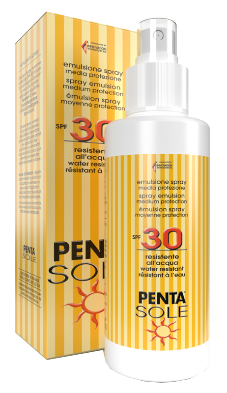 PENTA SOLE SPF30 EMULSIONE SPRAY MEDIA PROTEZIONE 100 ML - maxifarmacia.it