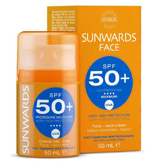 SUNWARDS FACE CREAM SPF 50+ 50 ML - maxifarmacia.it