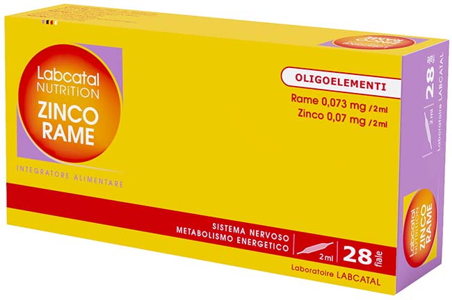 LABCATAL NUTRITION ZINCO RAME 28 FIALE 2 ML - maxifarmacia.it