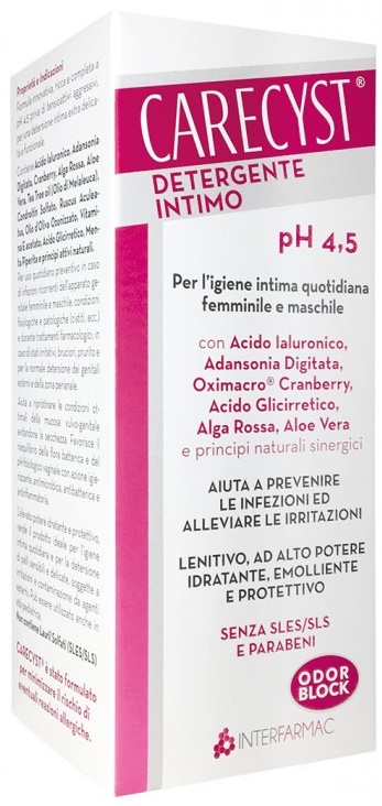 CARECYST INTIMO DETERGENTE 250 ML - maxifarmacia.it