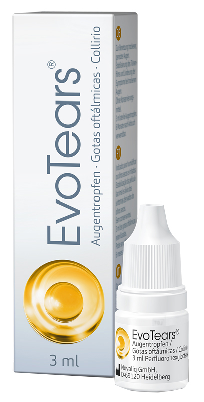 EVOTEARS COLLIRIO PER SECCHEZZA OCULARE 3 ML - maxifarmacia.it