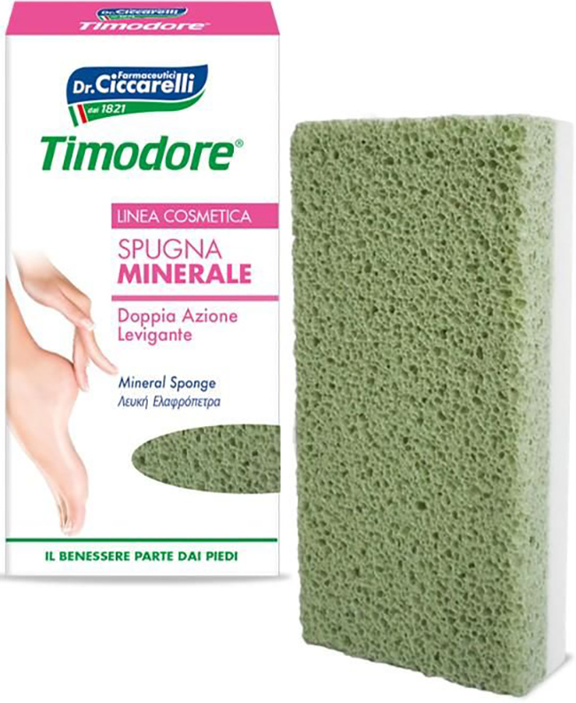 TIMODORE SPUGNA MINERALE DOPPIA AZIONE - maxifarmacia.it