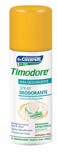 TIMODORE SPRAY DEODORANTE ALLO ZENZERO 150 ML - maxifarmacia.it