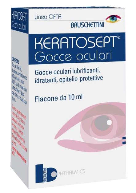 GOCCE OCULARI KERATOSEPT 10 ML - maxifarmacia.it