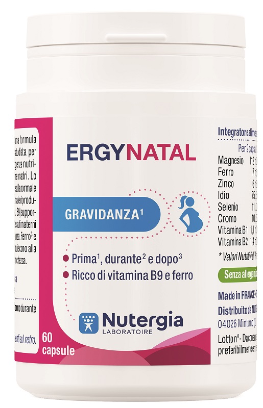 ERGYNATAL 60 CAPSULE DA 450 MG - maxifarmacia.it