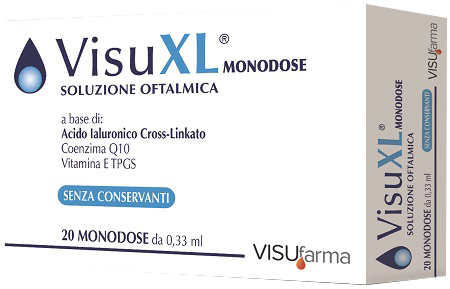 SOLUZIONE OFTALMICA VISUXL 20 CONTENITORI MONODOSE 0,33 ML - maxifarmacia.it
