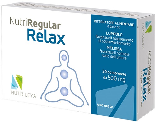 NUTRIREGULAR RELAX 20 COMPRESSE - maxifarmacia.it