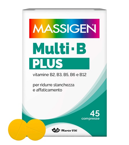 MASSIGEN MULTI B PLUS 45 COMPRESSE RIVESTITE - maxifarmacia.it