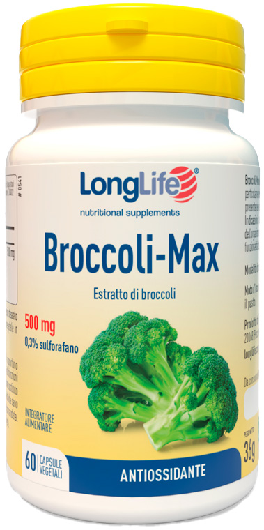 LONGLIFE BROCCOLI MAX 60 CAPSULE - maxifarmacia.it