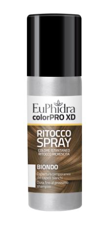 EUPHIDRA COLORPRO XD TINTURA RITOCCO SPRAY CAPELLI BIONDO 75 ML - maxifarmacia.it