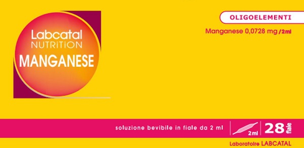LABCATAL NUTRITION MANGANESE 28 FIALE 2 ML - maxifarmacia.it