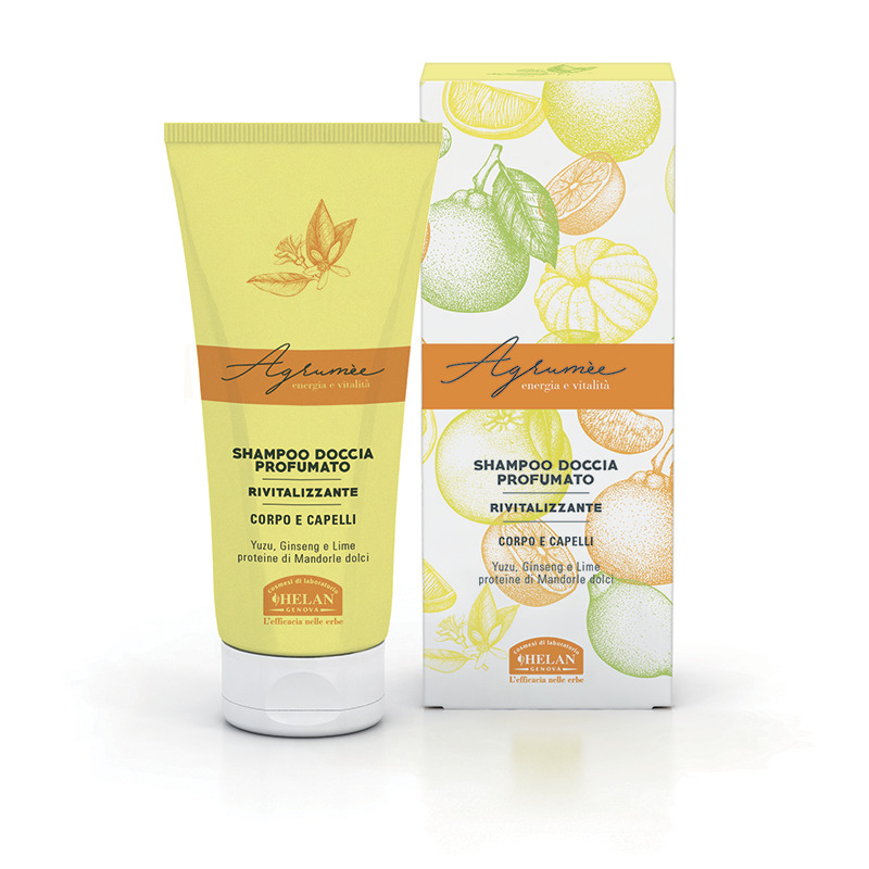 HELAN AGRUMEE SHAMPOO DOCCIA PROFUMATO RIVITALIZZANTE 200 ML - maxifarmacia.it