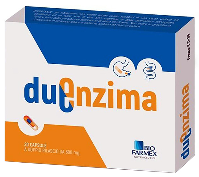 DUENZIMA 20 CAPSULE DA 680 MG - maxifarmacia.it