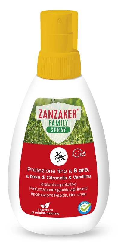 ZANZAKER FAMILY SPRAY 100 ML - maxifarmacia.it