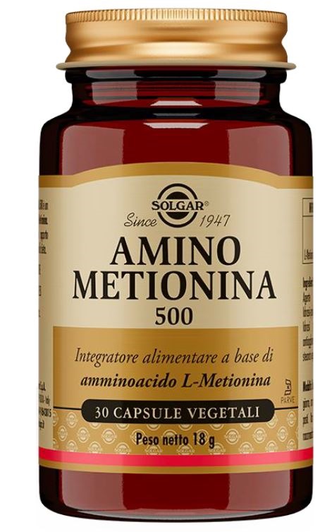 AMINO METIONINA 500 30 CAPSULE VEGETALI - maxifarmacia.it