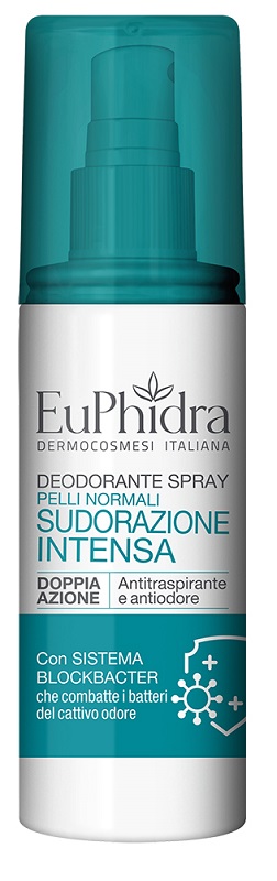 EUPHIDRA DEODORANTE SPRAY SUDORAZIONE INTENSA 100 ML - maxifarmacia.it