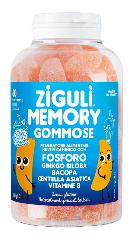 ZIGULI MEMORY ARANCIA 60 GOMMOSE - maxifarmacia.it
