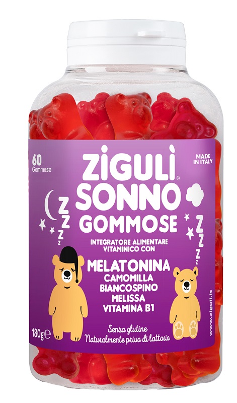ZIGULI SONNO FRAGOLA 60 GOMMOSE - maxifarmacia.it