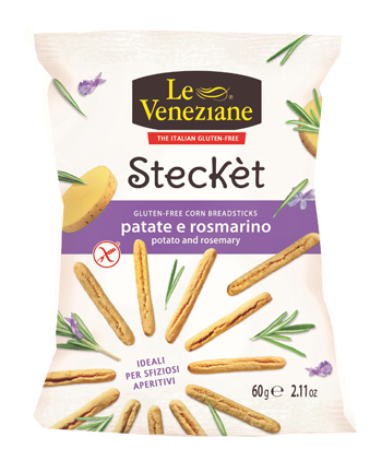 LE VENEZIANE STECKET PATATE ROSMARINO 60 G - maxifarmacia.it