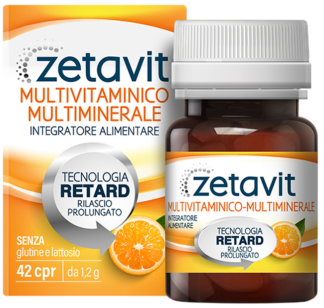 ZETAVIT MULTIVI MULTIMIN 42 COMPRESSE - maxifarmacia.it