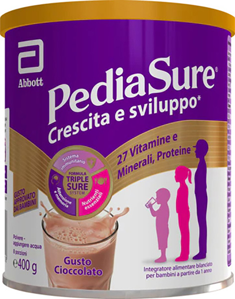 PEDIASURE CRESCITA&SVILUPPO CIOCCOLATO 850 G - maxifarmacia.it