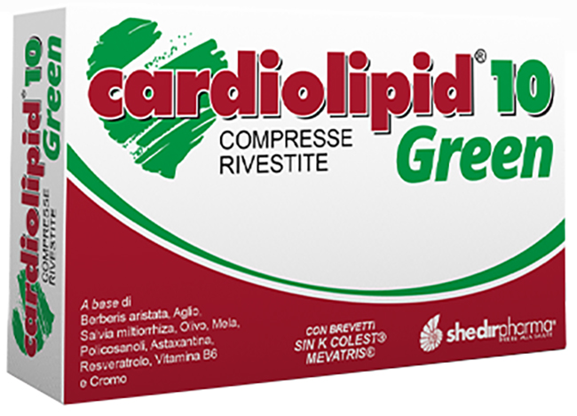 CARDIOLIPID 10 GREEN 30 COMPRESSE RIVESTITE - maxifarmacia.it