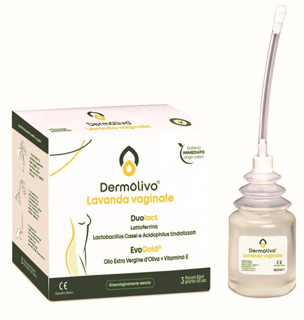 DERMOLIVO LAVANDA VAGINALE 3 FIALE DA 80 ML - maxifarmacia.it