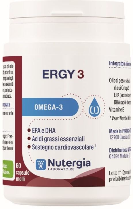 ERGY 3 60 CAPSULE - maxifarmacia.it