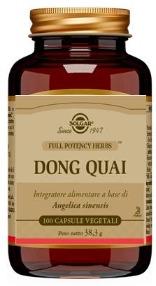 SOLGAR DONG QUAI 100 CAPSULE VEGETALI - maxifarmacia.it