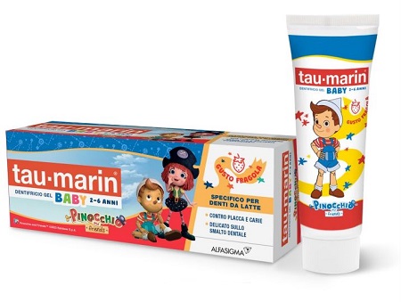 TAU MARIN DENTIFRICIO BABY PINOCCHIO 50 ML - maxifarmacia.it