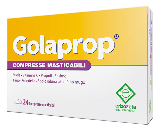GOLAPROP 24 COMPRESSE MASTICABILI - maxifarmacia.it