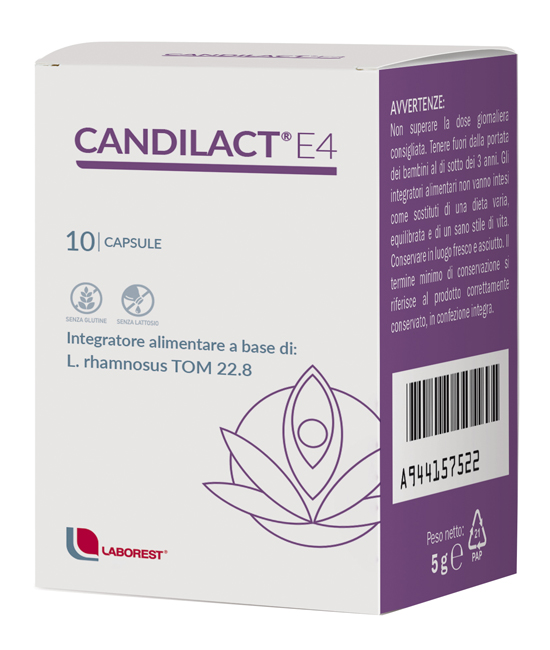 CANDILACT E4 10 CAPSULE - maxifarmacia.it