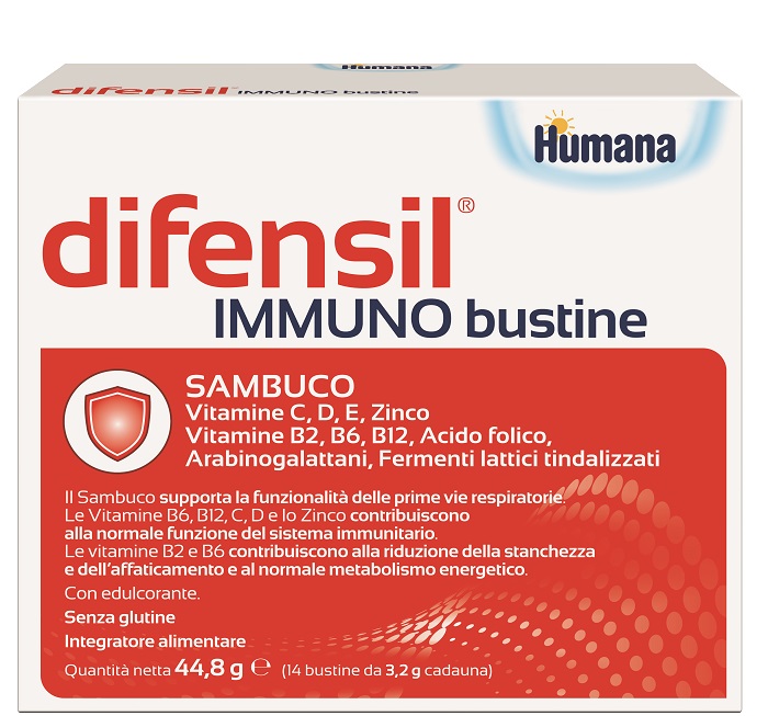 DIFENSIL IMMUNO BUSTINE 14 BUSTINE - maxifarmacia.it