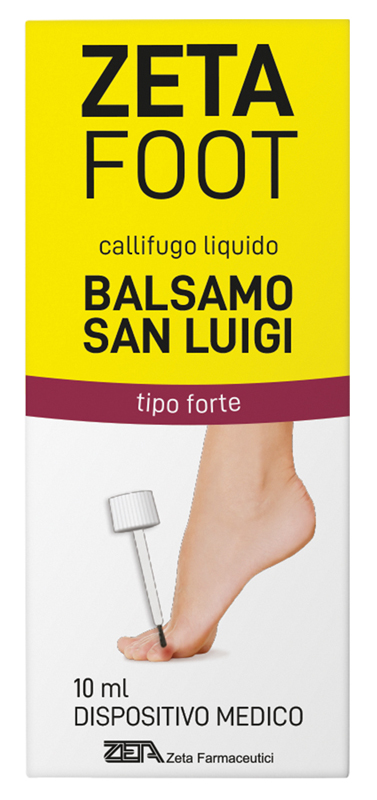ZETAFOOT CALLIFUGO LIQUIDO BALSAMO SAN LUIGI 10 ML - maxifarmacia.it