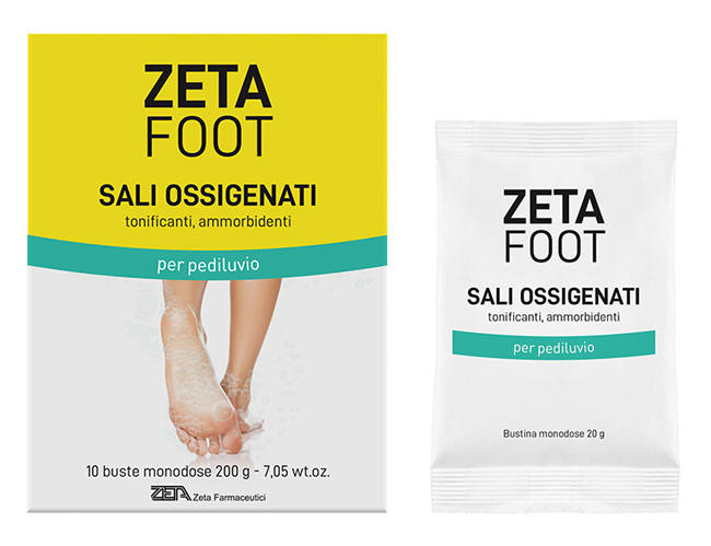 ZETAFOOT SALI OSSIGENATI 10X20 G - maxifarmacia.it