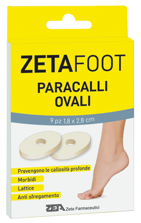 ZETAFOOT PARACALLO OVALE LATTICE 9 PEZZI - maxifarmacia.it