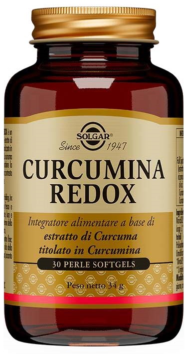 SOLGAR CURCUMINA REDOX da 30 CAPSULE - maxifarmacia.it