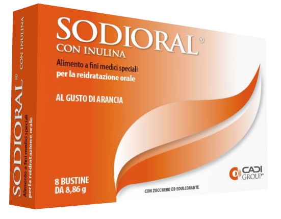 SODIORAL INULINA 8 BUSTINE - maxifarmacia.it