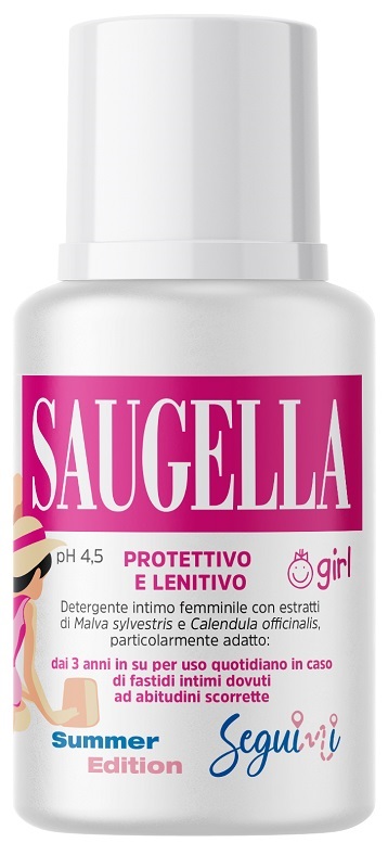 SAUGELLA GIRL PROTETTIVO E LENITIVO DETERGENTE INTIMO 100 ML - maxifarmacia.it