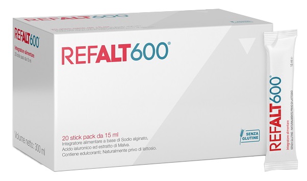 REFALT 600 20 STICK PACK X 15 ML - maxifarmacia.it