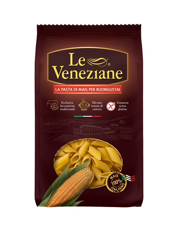 LE VENEZIANE MEZZE PENNE MAIS 250 G - maxifarmacia.it