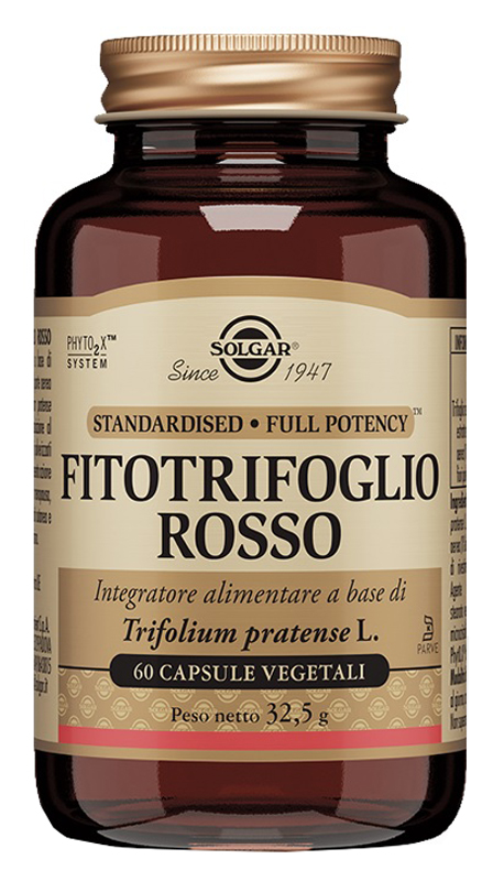 SOLGAR FITOTRIFOGLIO ROSSO 60 CAPSULE VEGETALI - maxifarmacia.it
