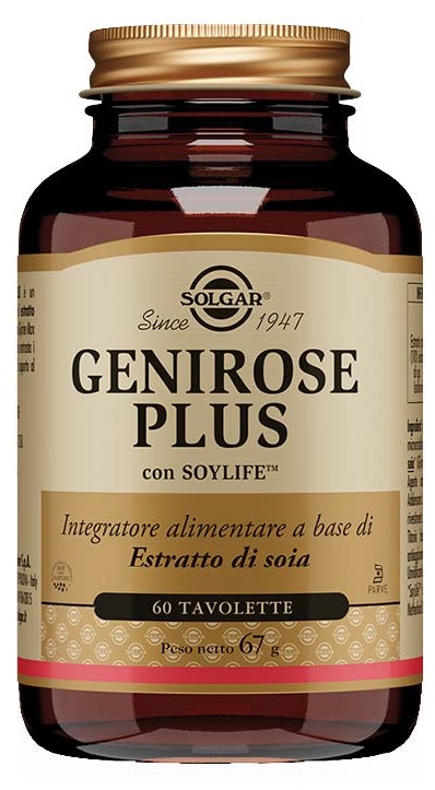 SOLGAR GENIROSE PLUS 60 TAVOLETTE - maxifarmacia.it