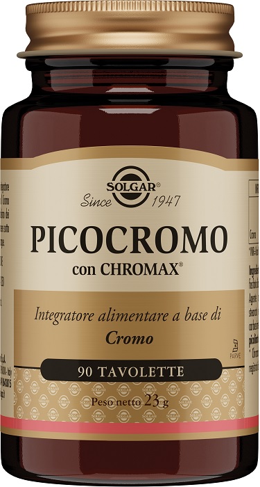 SOLGAR PICOCROMO da 90 TAVOLETTE - maxifarmacia.it