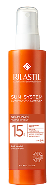 RILASTIL SUN SYSTEM SPRAY VAPO SPF15 200 ML - maxifarmacia.it