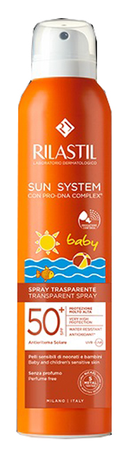 RILASTIL SUN SYSTEM BABY SPRAY VAPO SPF50+ 200 ML - maxifarmacia.it