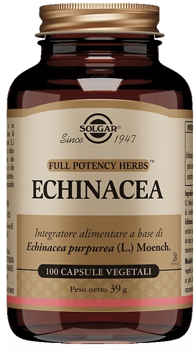 SOLGAR ECHINACEA 100 CAPSULE VEGETALI - maxifarmacia.it