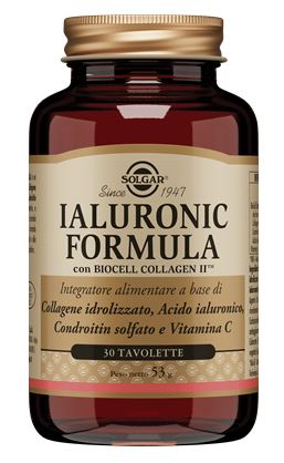 SOLGAR IALURONIC FORMULA da 30 TAVOLETTE - maxifarmacia.it